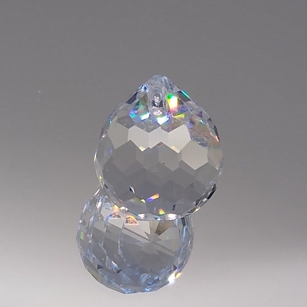 1 or 4pc Swarovski Crystal Clear 20mm Ball Prism/Pendant/ Suncatcher 8290 8551; Discontinued/ Retired; Feng Shui; Bulk Lot