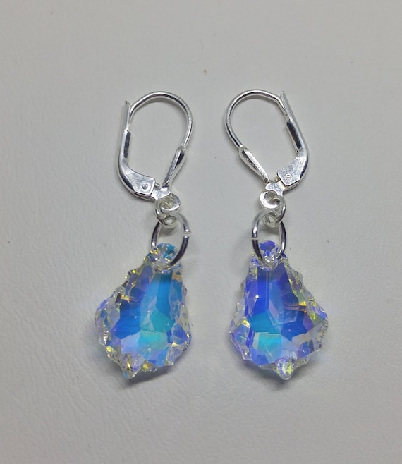Aurora borealis earrings swarovski sale
