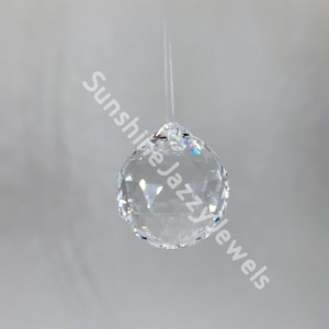 Swarovski Crystal Clear 30mm Ball Prism 8550 Suncatcher; Beautiful Rainbows!