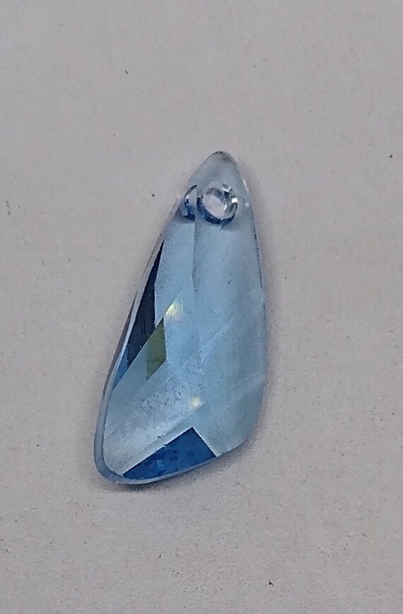 Swarovski Crystal Clear AB 23x10mm Wing 6690 Pendant; DIY Jewelry Crafts