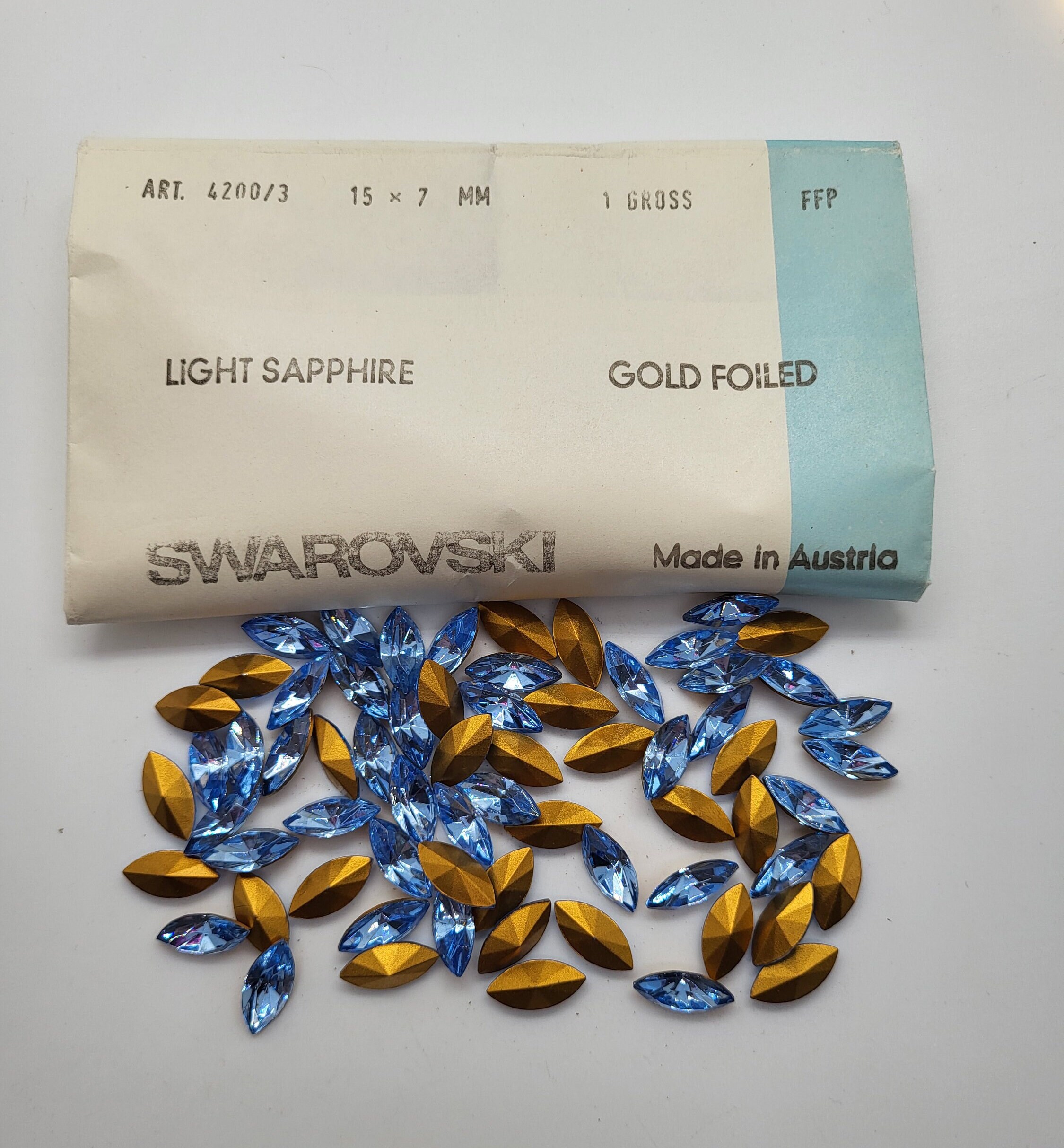 人気商品!! swarovski 1201 チャトン4個 超特大 - 通販