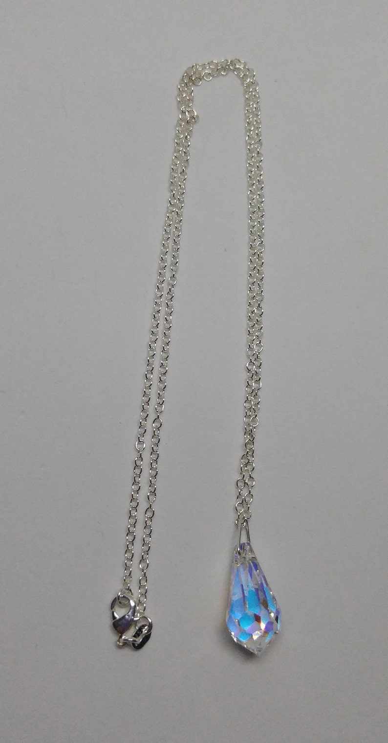 Aurora Borealis Swarovski Crystal Necklace