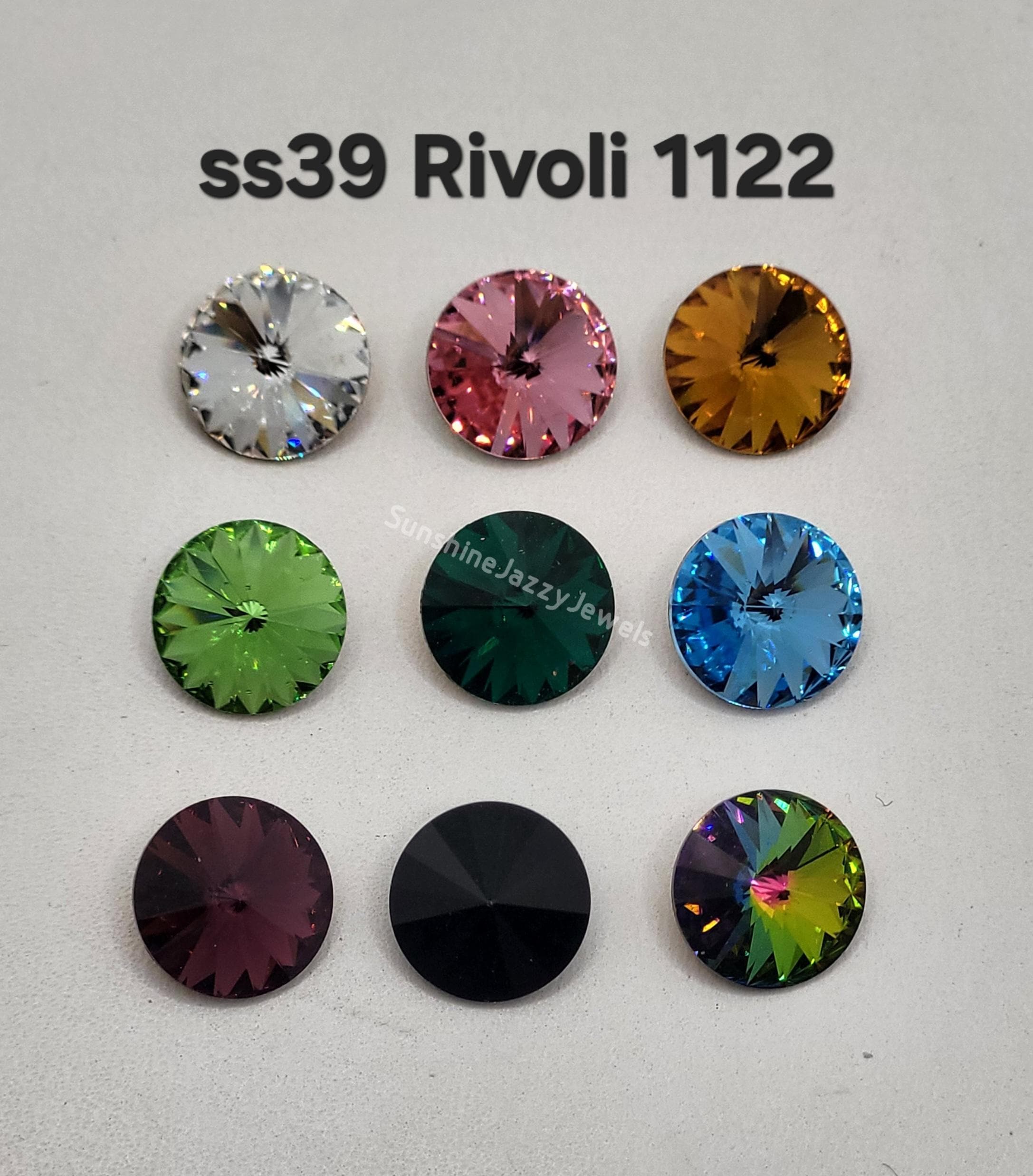 Vintage Swarovski Rivoli Peridot - Etsy