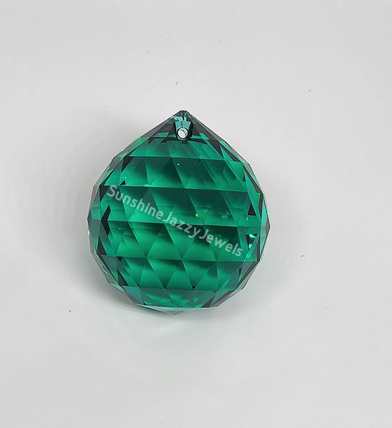 Swarovski Strass Crystal 40mm Ball 8558 Prism; 3 Colors: Peridot