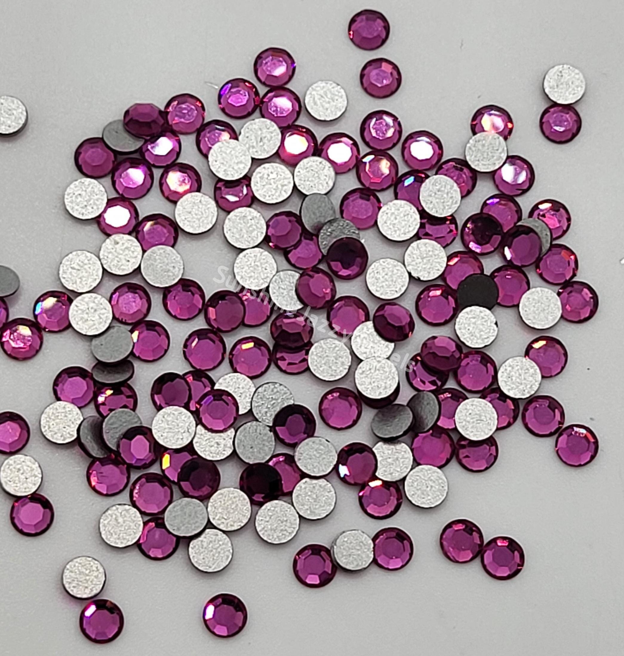 200pc Swarovski Crystal Ss12 (3mm) Round Flatback Rhinestone 2000; Many ...