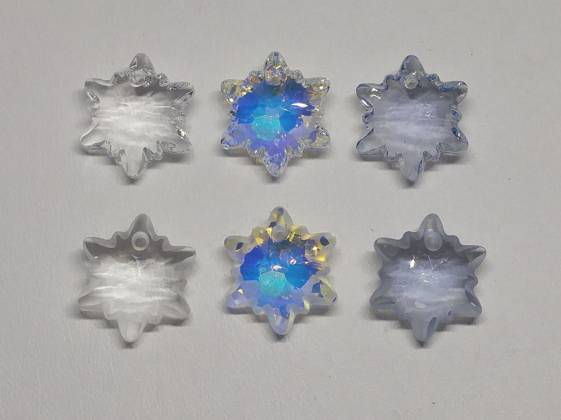 Swarovski Crystal Clear AB 23x10mm Wing 6690 Pendant; DIY Jewelry Crafts