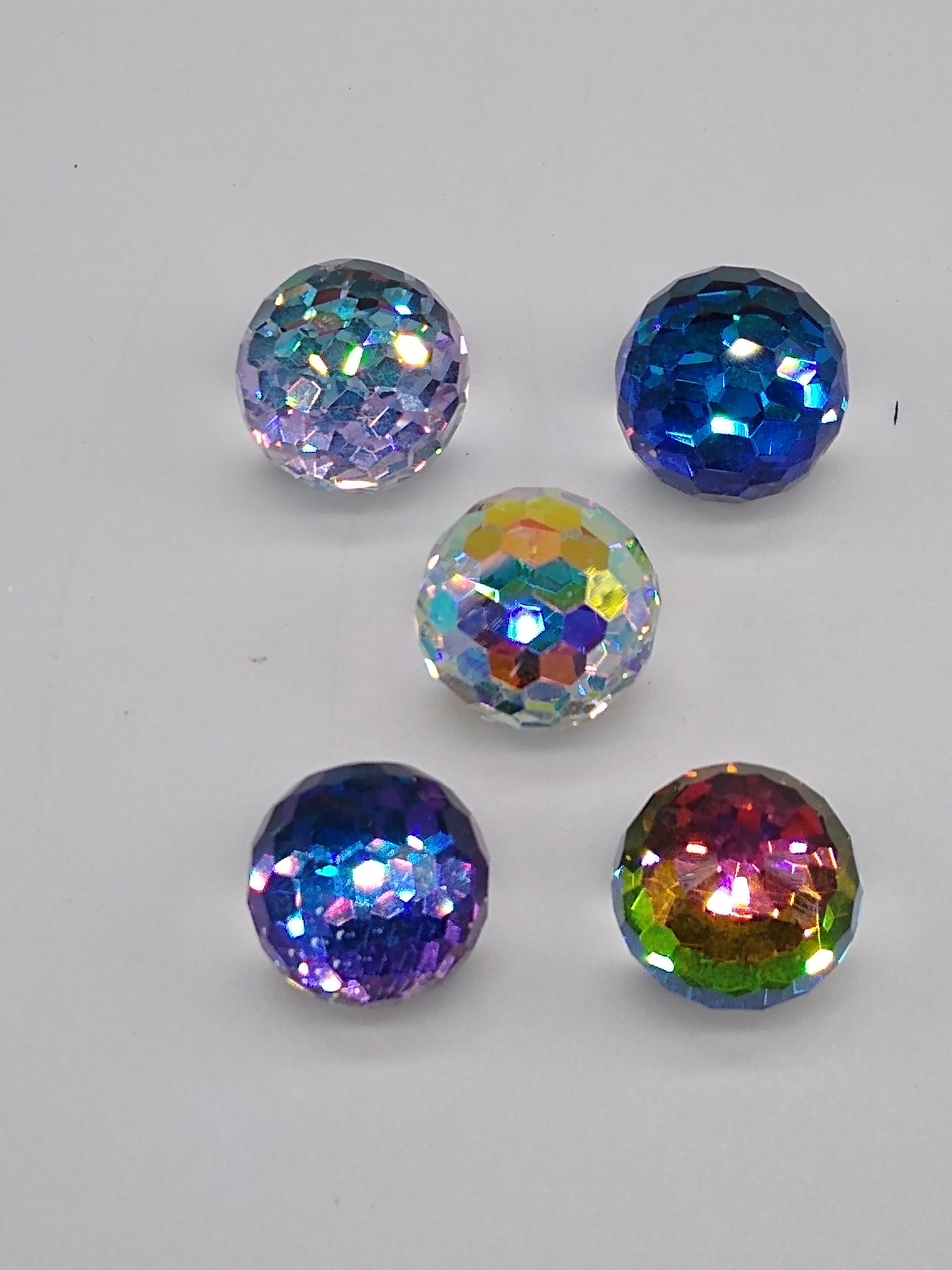 SWAROVSKI Crystals RAINBOW Rhinestones Gems Stones Flat Back Non Hotfix for  Nail Art and Design 