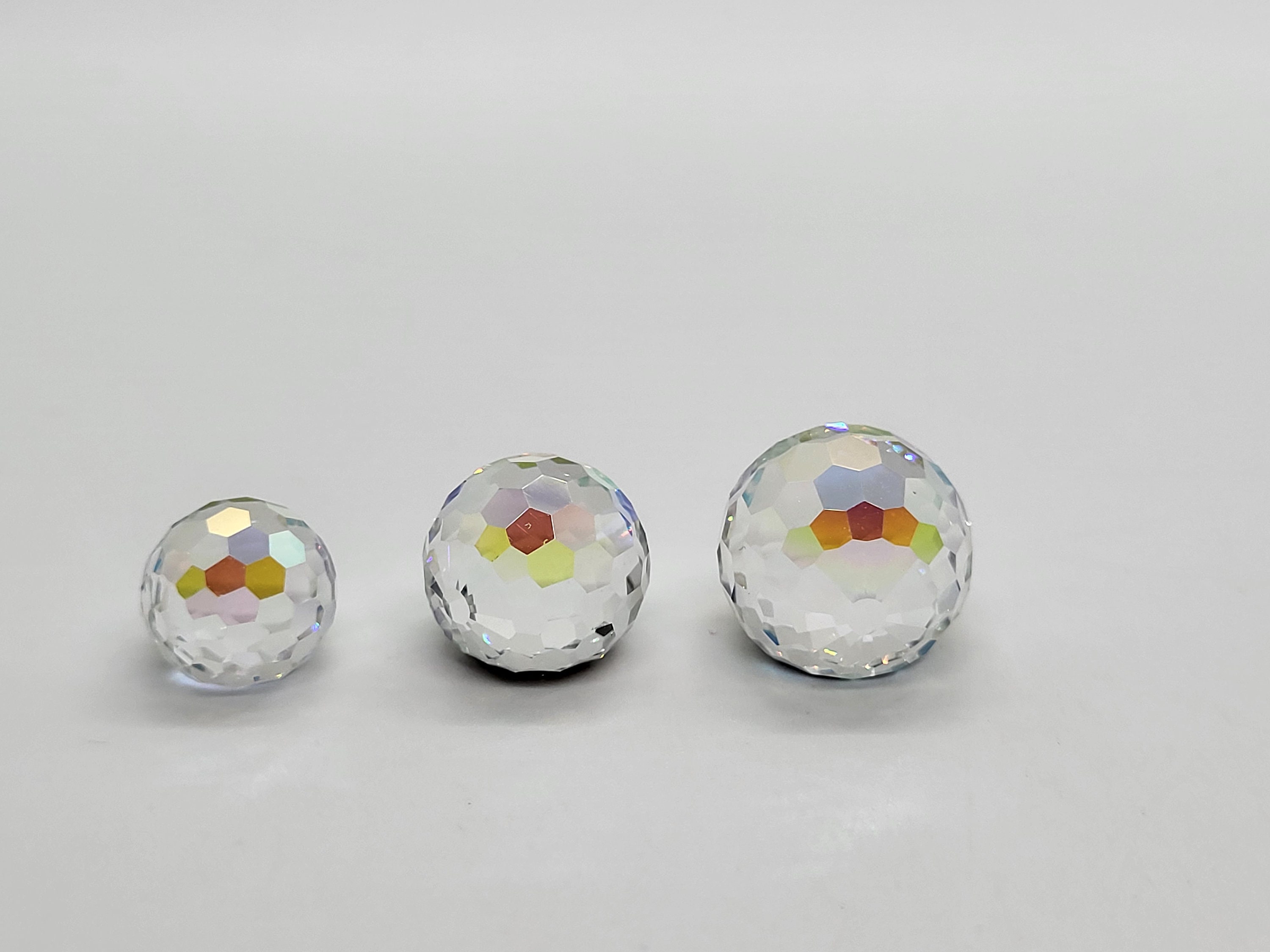 Swarovski Crystal Comet Argent Light AB Disco Ball 4861 Stone 