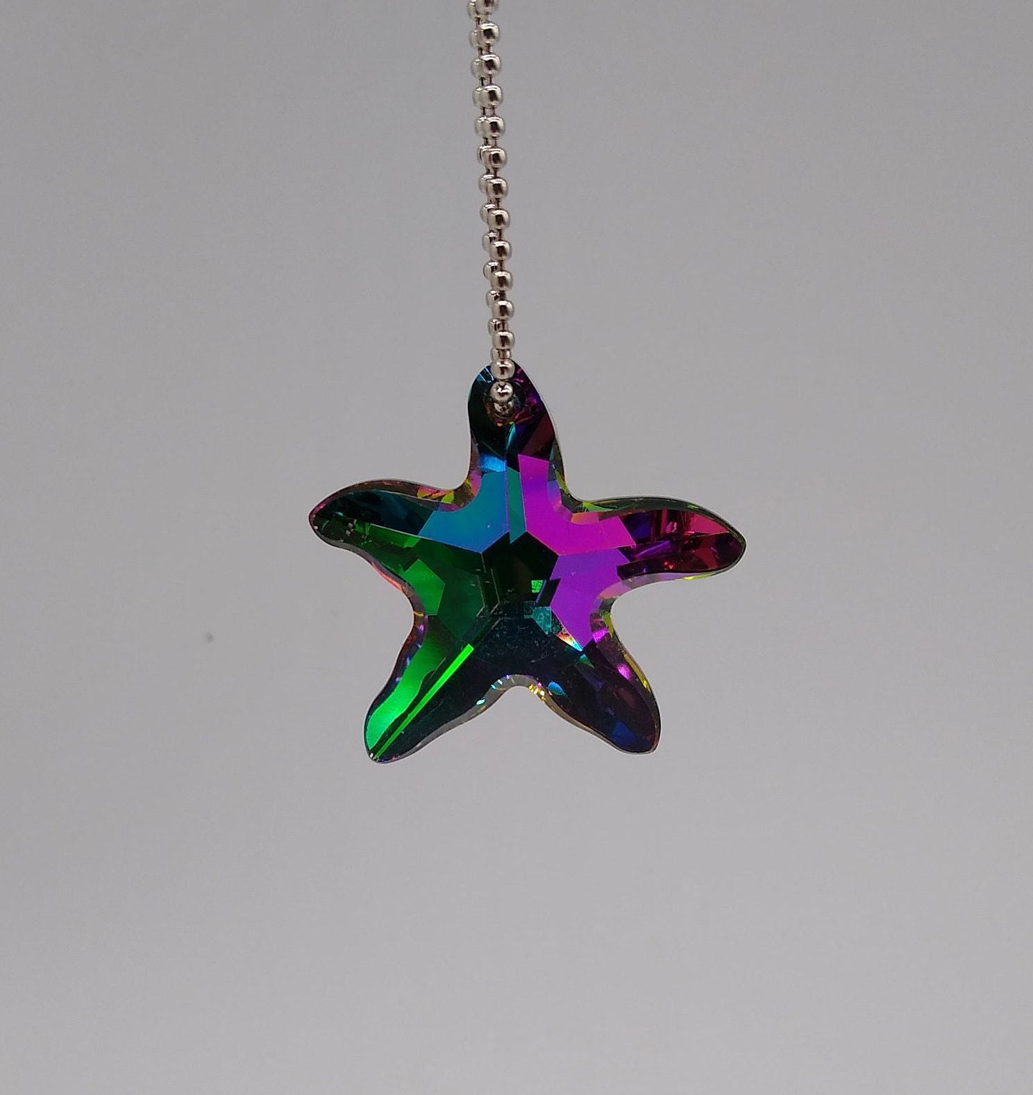 Swarovski Crystal 28mm Starfish 6721 Suncatcher/ Prism; 4