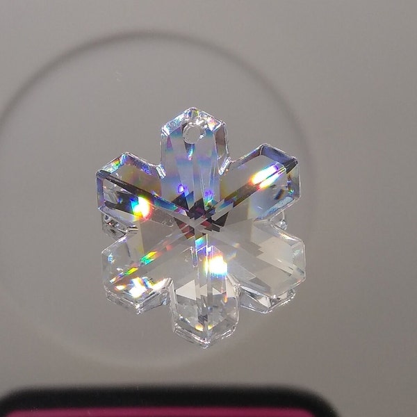 Classic Snowflake Crystal Star Pendant main image 1