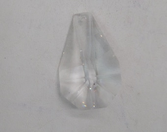 1 or 4pc Swarovski Crystal Clear 38mm Faceted Kite 8751 Pendant/ Suncatcher; Chandelier Part; Wholesale Bulk Lot; Retired Rare