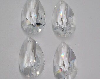 SWAROVSKI STRASS®50mm Colored Full Cut Teardrop