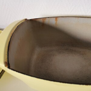 Cocotte En Fonte Le Creuset - Raymond Loewy - Poêle Casserole Vintage - Occasion