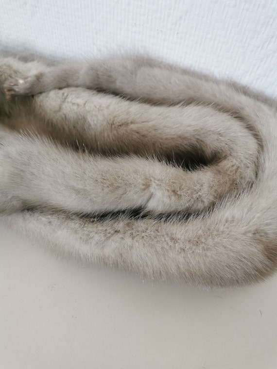 scarf/ stole /collar / fur / ferret/fouine /vison… - image 7