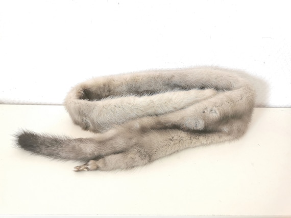 scarf/ stole /collar / fur / ferret/fouine /vison… - image 1