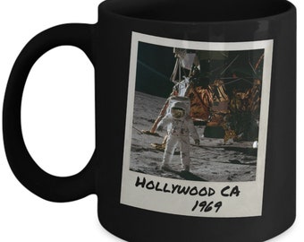 Fake Moon Landing Hoax Mug 1969 Conspiracy Theory Cool Gift Coffee Cup