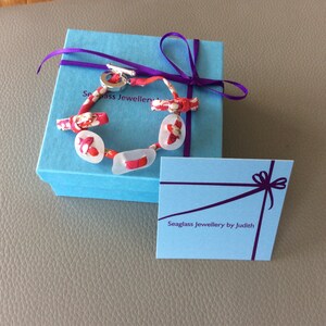 Bracelet de verre de mer