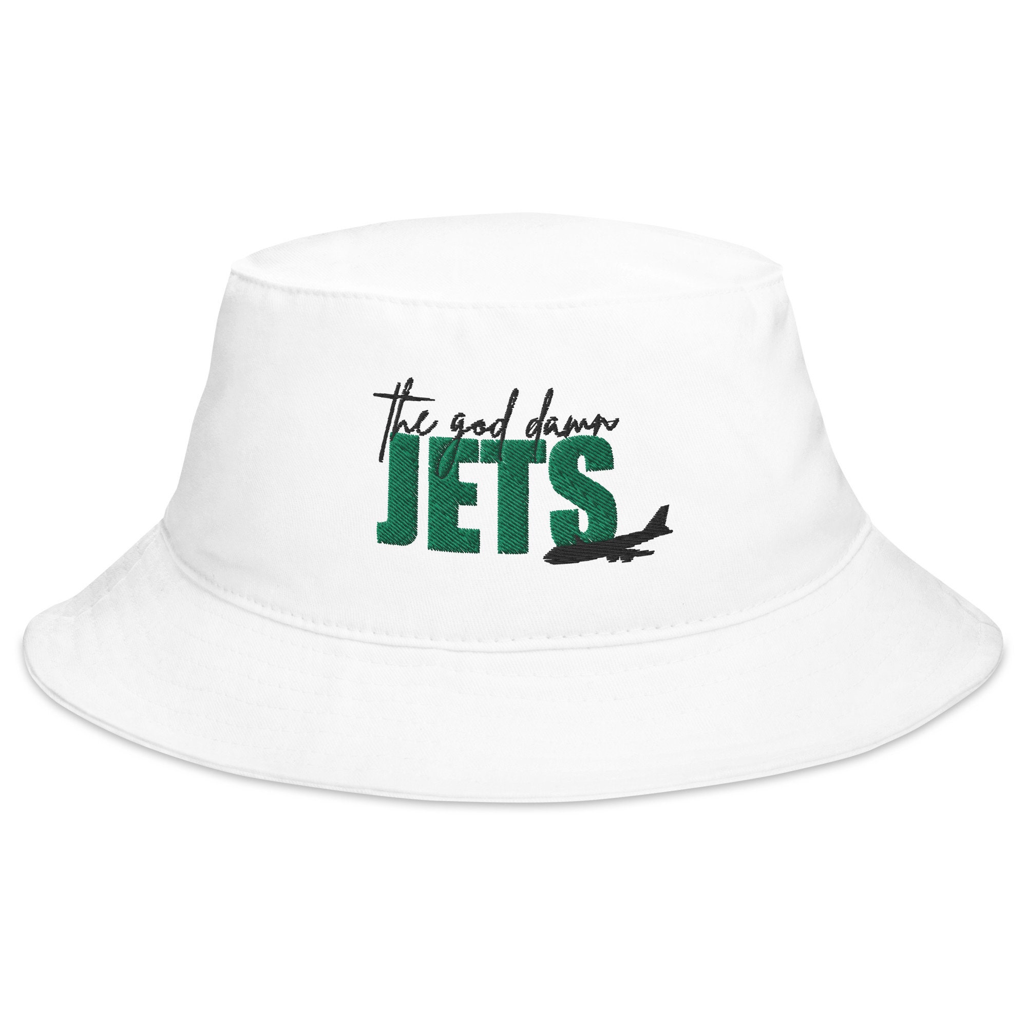 The Damn Jets Bucket Hat Etsy