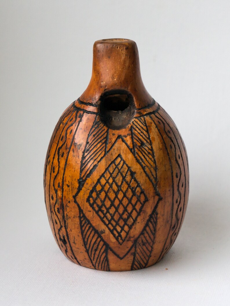 Ceramic pottery ocarina Young Gutsul. Polished clay flute with Etsy