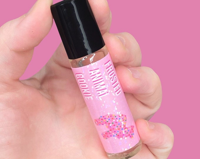 Frosted Animal Cookie Perfume Oil Roller Ball