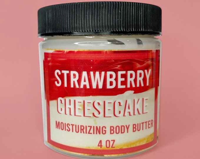 Strawberry Cheesecake Moisturizing Body Butter