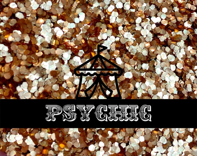 Rose Gold Biodegradable Cosmetic Glitter - PSYCHIC