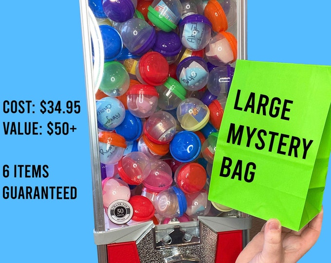 LARGE Capsule Vending Machine Mystery Bag