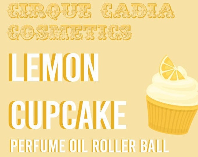 Lemon Cupcake Perfume Oil Roller Ball