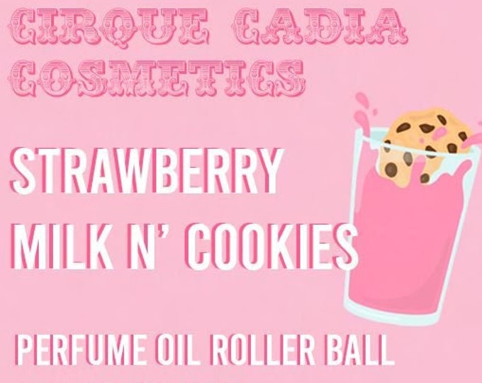 Strawberry Milk N' Cookies Perfume Oil Roller Ball