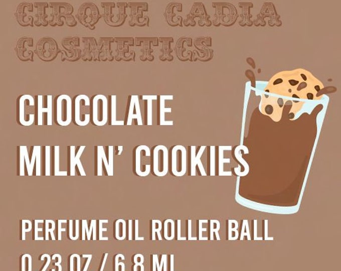 Chocolate Milk N' Cookies Perfume Oil Roller Ball