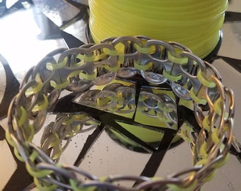 Braclet onglet soude jaune