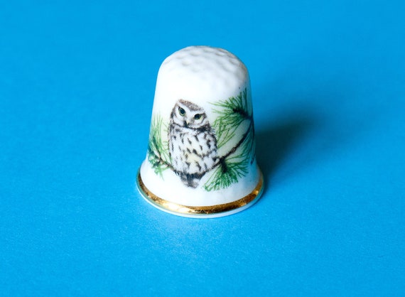 Birchcroft Thimbles Set of Three Owls