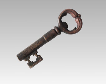 Vintage skeleton key shaped corkscrew, housewarming gift