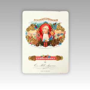 Schimmelpenninck cigar tin box, collectible advertising tin from the Netherlands