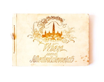 Collectible photo album of Vienna and Lower Austria from 1930