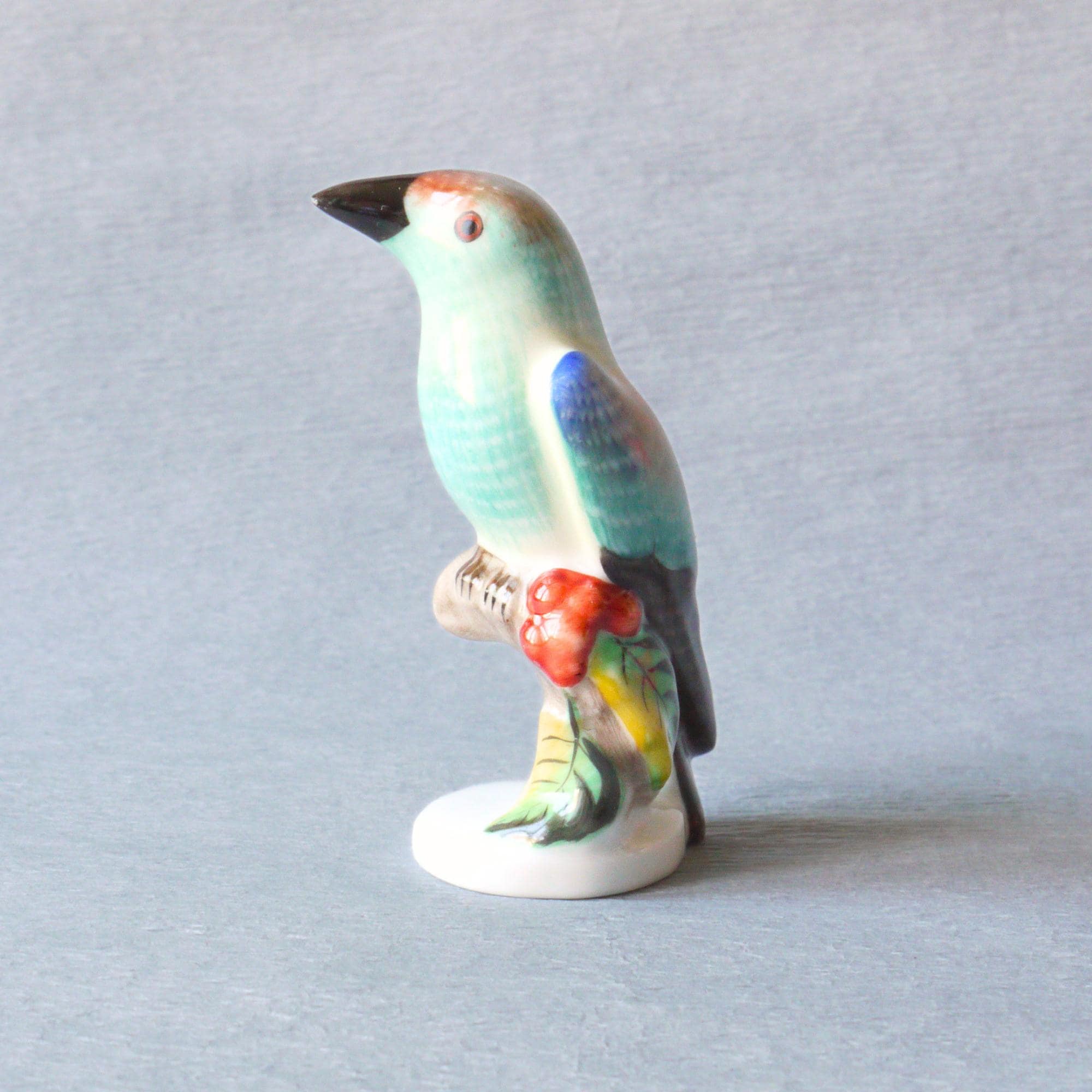 Herend Bird Figurines Blue - Etsy