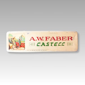 Faber Castell pencil tin box, litho tin box from Germany