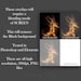 30 Spark and Fire Overlays, Magic Overlays, Photo Overlay, Photo ...