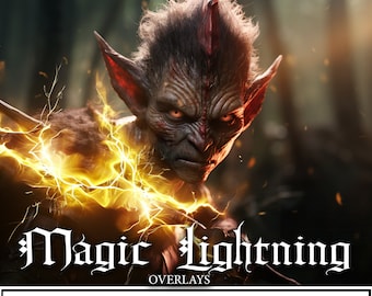 30 Blitze Overlays magische Kugeln Overlays Fotobearbeitung png datei Für Photoshop digitaler Download Fee Overlay Hintergrund Magie Overlay