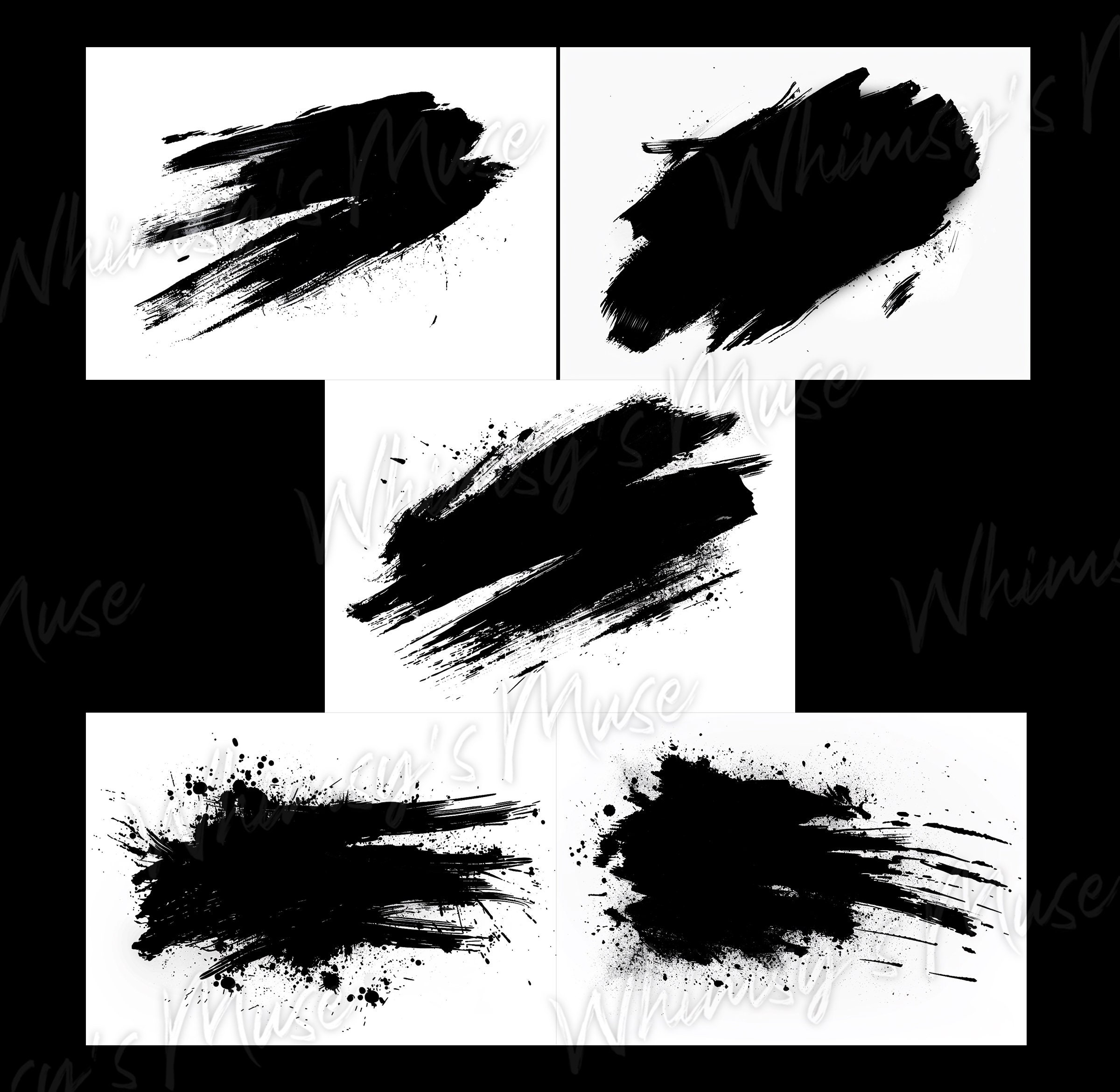Rectangle Mask Overlay 20 Mask Overlays, Transparent Opening, Photo Overlay, PNG File for ...