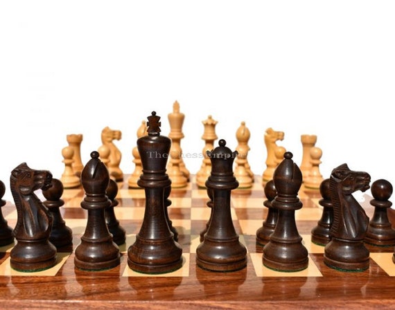 Buy Grandmaster Staunton Chess Pieces Set in 3.75 King