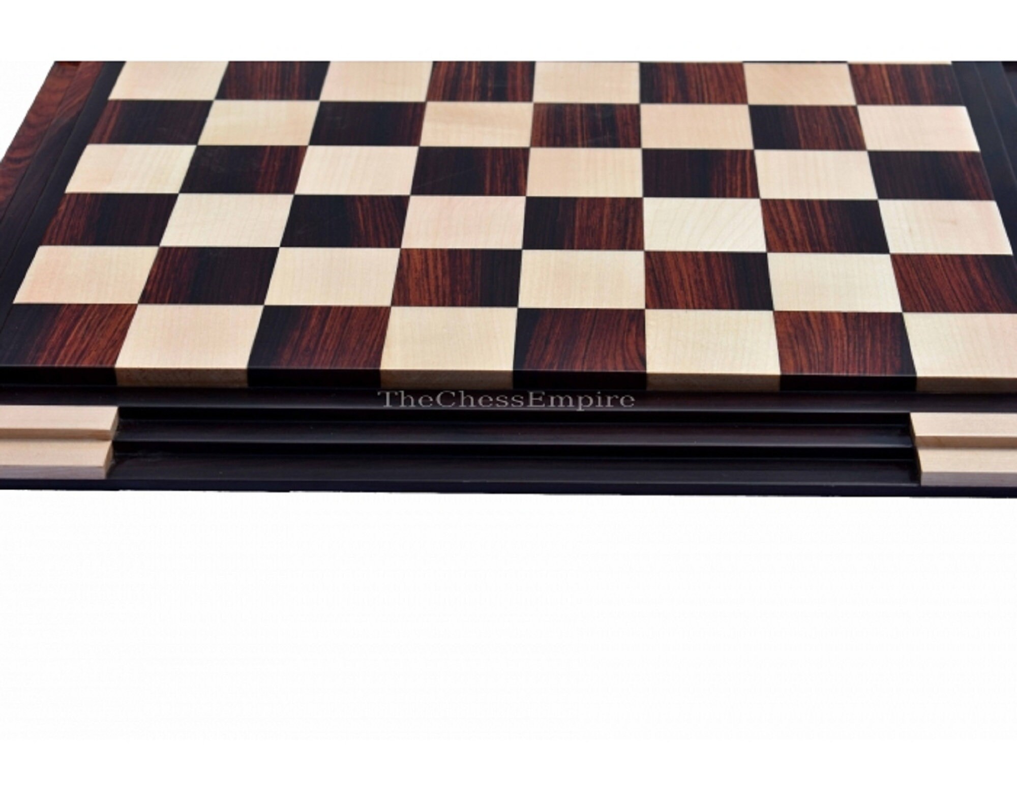 Woodronic A5049 Professional Chess Board, Maple Inlaid