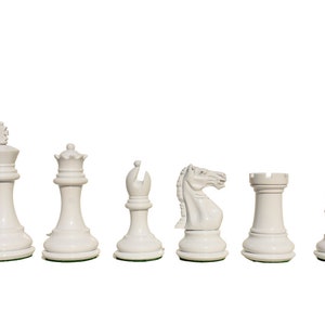 The Centurion Series staunton chess pieces 3&quot; King heavily weighted luxury wood chess pieces-The Chess Empire