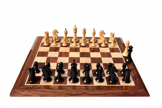 4 Player Vinyl Chess Board - 1.56 Squares