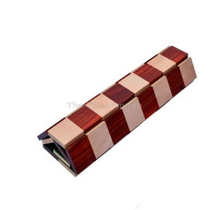 16&quot; x 16&quot; luxury chess board with 2&quot; Square Rolling Series solid wood chess board Maple & Padauk chess boards-The Chess Empire