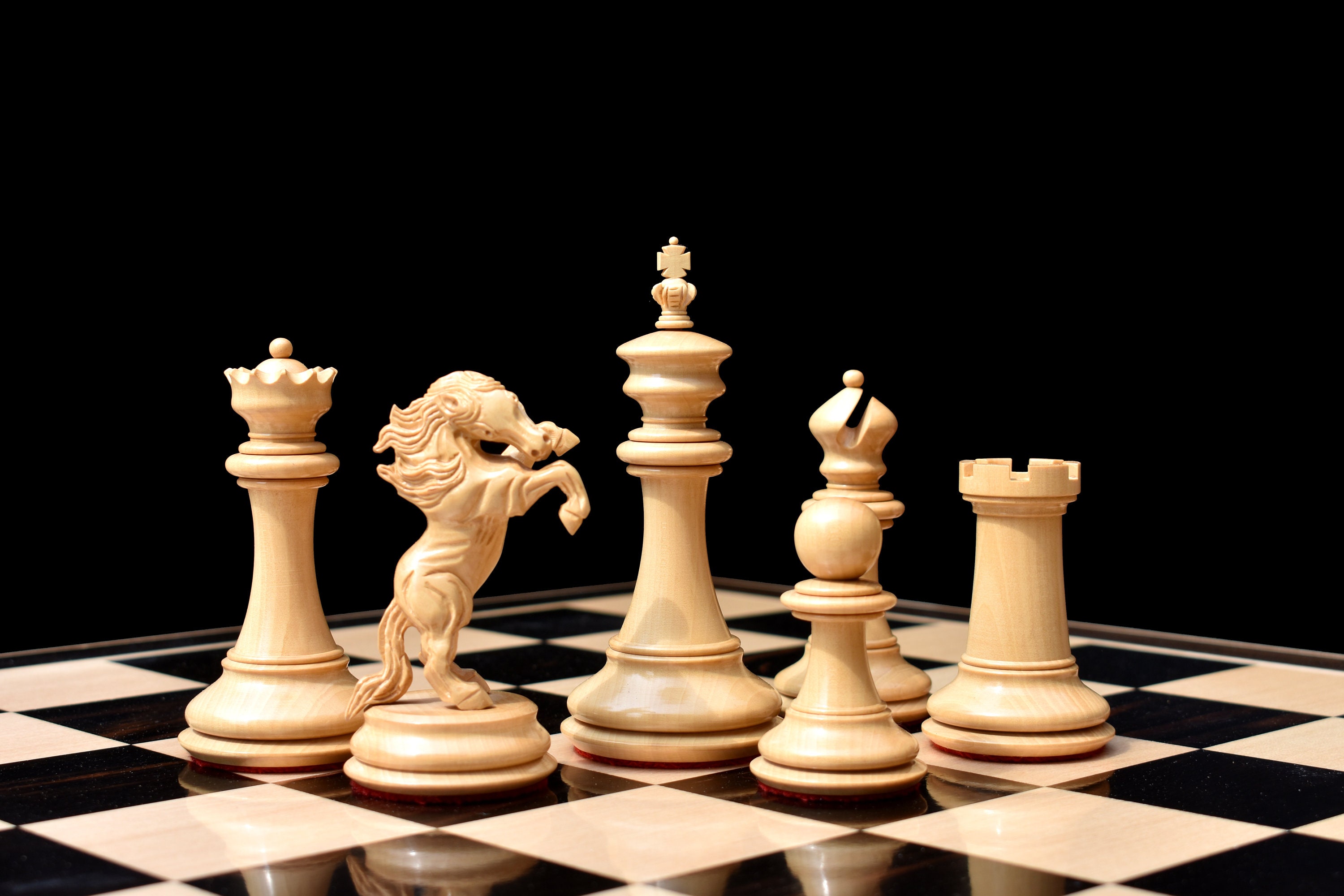 Our Featured Chess Set of the Week - The French Regence Series Chess Pieces  - 4.4 King Height - The House of Staunton