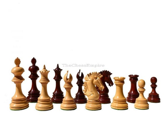 Wellington Series Luxury Staunton Wood Chess Set Chess Pieces 