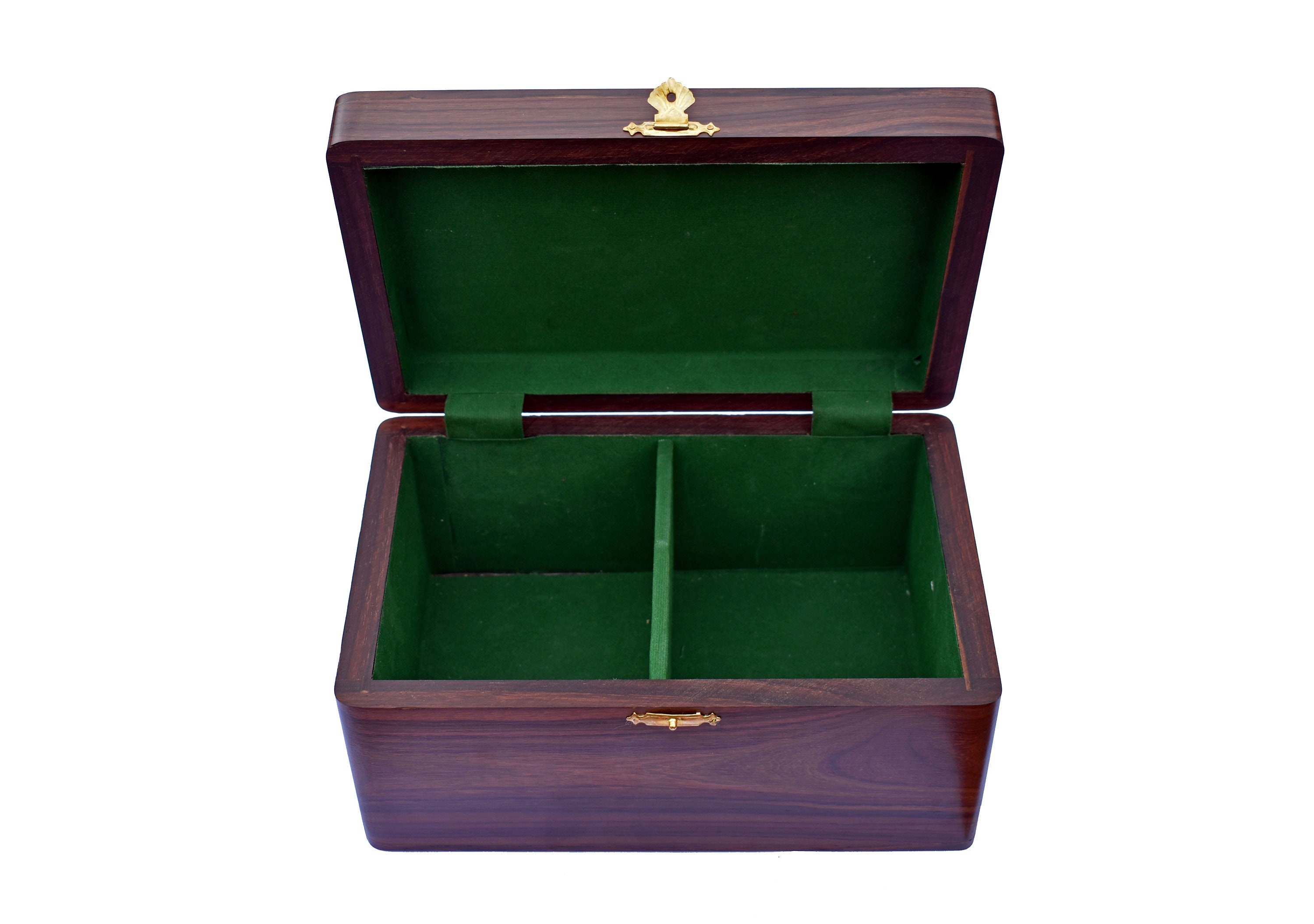 Luxury Rosewood Chess Set Pieces Storage Box for 3.5