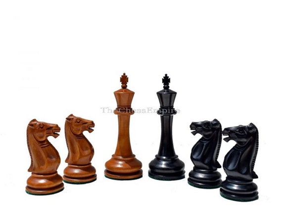 1853-1855 ジャック高級木製チェス駒 ポールセンシリーズ アンティーク