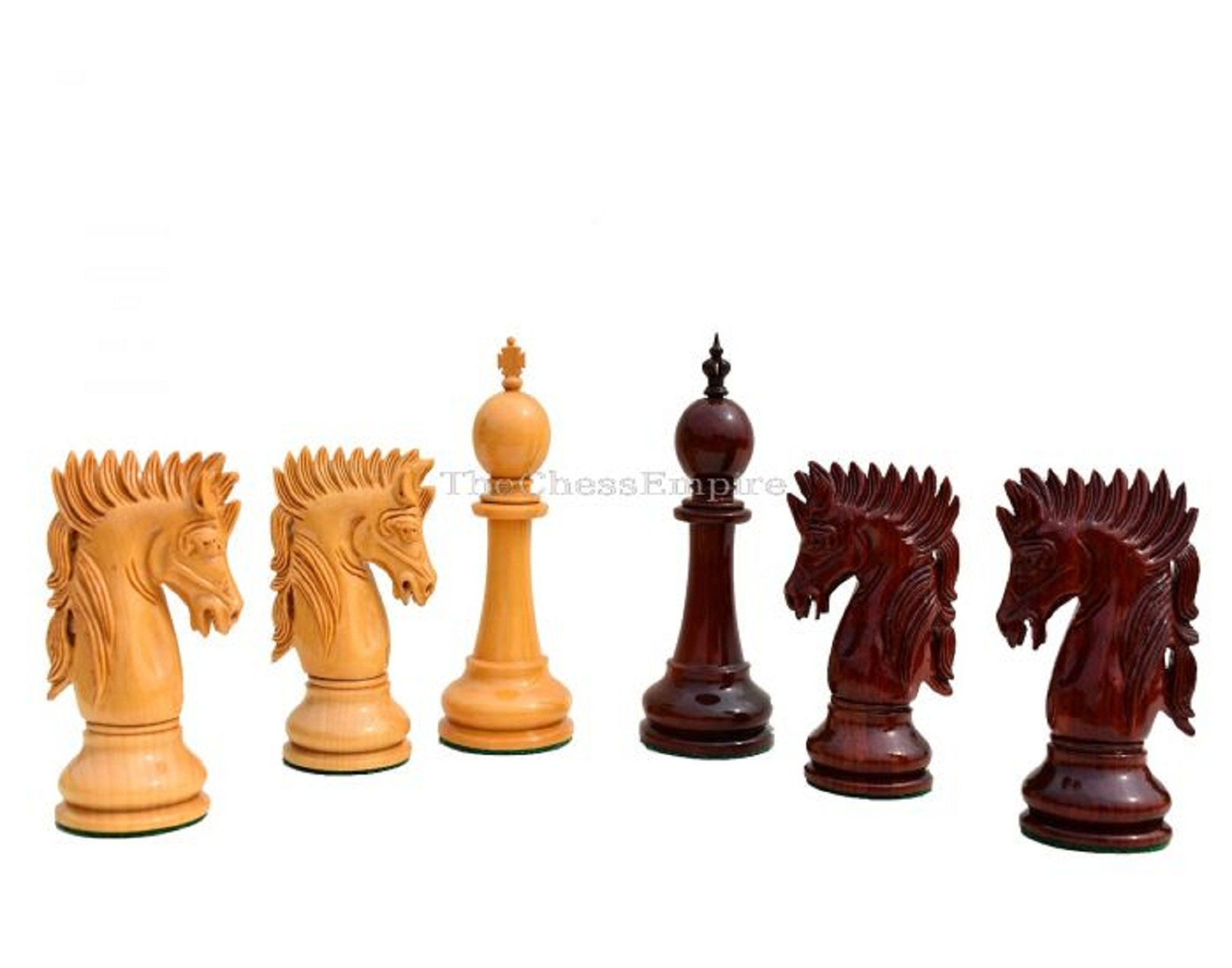 The Utgard Castle luxury Staunton luxury wood chess pieces -  Portugal